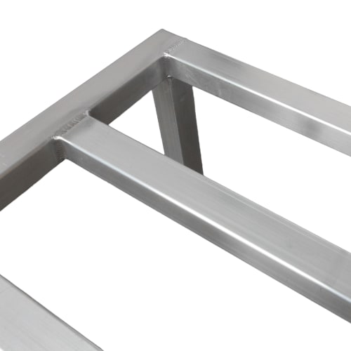 Winco ADRK-2048 48" Stationary Dunnage Rack w/ 1500 lb Capacity, Aluminum