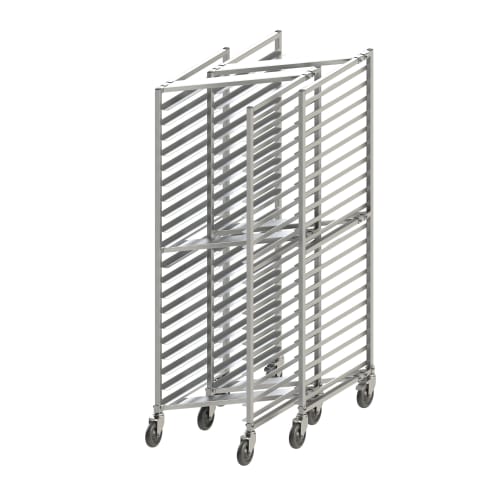 Winco ALZK-20BK 22"W 20 Sheet Pan Rack w/ 3" Bottom Load Slides