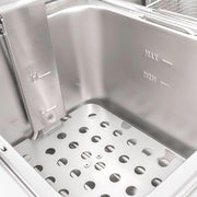 Winco EFT-32 Countertop Electric Fryer - (2) 16 lb Vats, 120v