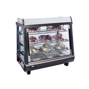Winco HDM-26 26 1/2" Self Service Countertop Heated Display Case - (3) Shelves, 120v