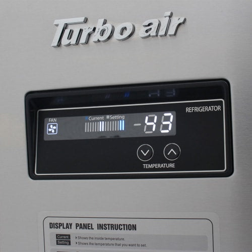 Turbo Air JBT-60-N 53 1/8" J Series Cold Food Bar - (12) Pan Capacity, Floor Model, Stainless Steel