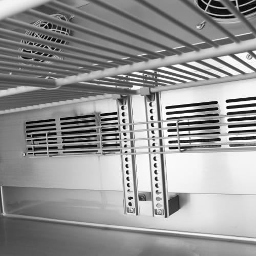 Turbo Air JBT-60-N 53 1/8" J Series Cold Food Bar - (12) Pan Capacity, Floor Model, Stainless Steel