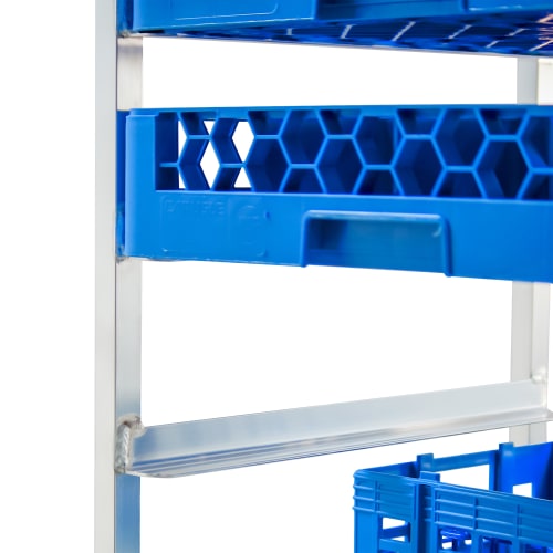 New Age 22"W 9 Specialty Pan Rack w/ 6" Bottom Load Slides (97142)