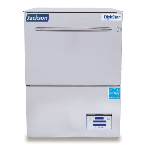 Jackson DISHSTAR HT-E-SEER DishStar® High Temp Rack Undercounter Dishwasher w/ 20 Racks/hr Capacity, Built-in Booster, 230v/1ph