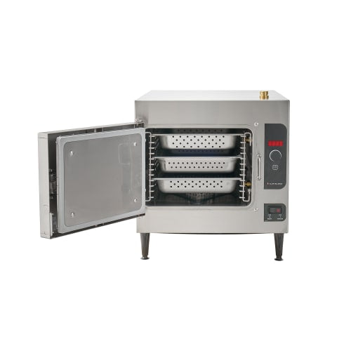 Cleveland 21CET8 Steamcraft® (3) Pan Convection Steamer - Countertop, 208v/3ph