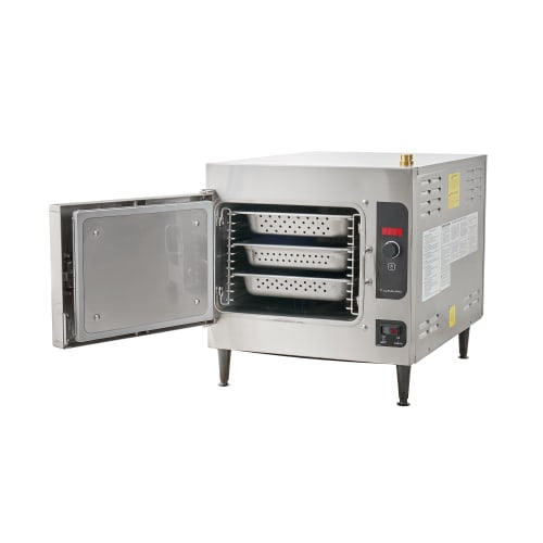 Cleveland 21CET8 Steamcraft® (3) Pan Convection Steamer - Countertop, 208v/3ph