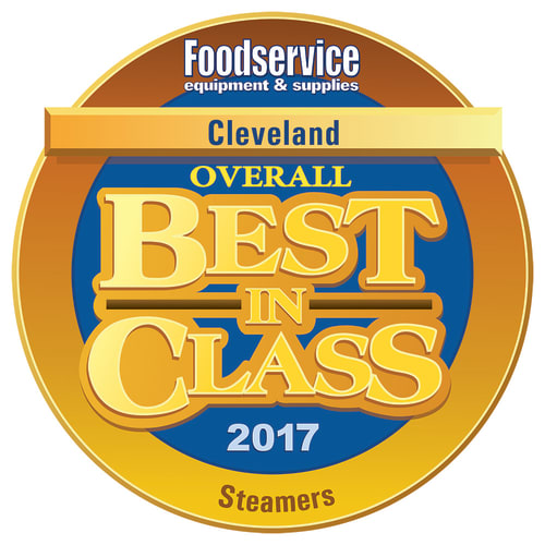 Cleveland 24CGA10.2 (10) Pan Convection Steamer - Cabinet, Descaling Port, Natural Gas