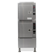 Cleveland 24CGA10 (10) Pan Convection Steamer - Cabinet, Descaling Port, Natural Gas
