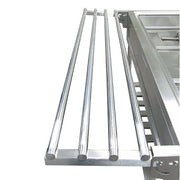 Adcraft EST-240 57 1/4" Hot Food Table w/ (4) Wells & Undershelf, 208 240v/1ph
