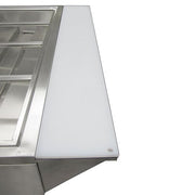 Adcraft EST-240 57 1/4" Hot Food Table w/ (4) Wells & Undershelf, 208 240v/1ph