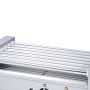 MoTak HDRG2 18 Hot Dog Roller Grill w/ Manual Controls - Flat Top, 120v