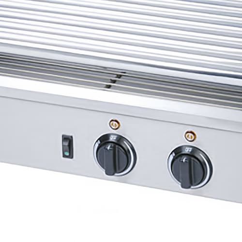 MoTak HDRG2 18 Hot Dog Roller Grill w/ Manual Controls - Flat Top, 120v