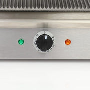MoTak PGSG14 Single Commercial Panini Press w/ Cast Iron Grooved Plates, 120v