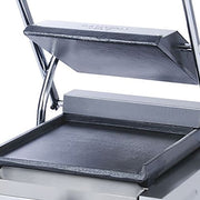 MoTak PGSS9 Single Commercial Panini Press w/ Cast Iron Smooth Plates, 120v