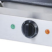 MoTak PGSS9 Single Commercial Panini Press w/ Cast Iron Smooth Plates, 120v