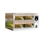 Nemco 6070-TT 19 1/2" Freestanding Warming Unit for (4) 1/3 Size Pans, 120v