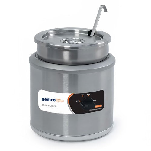 Nemco 6103A-220 11 qt Countertop Soup Warmer w/ Thermostatic Controls, 220v/1ph