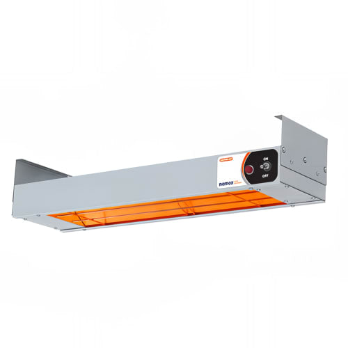 Nemco 6150-24 24" Infrared Strip Warmer - Single Rod, (1) Built In Toggle Control, 120v