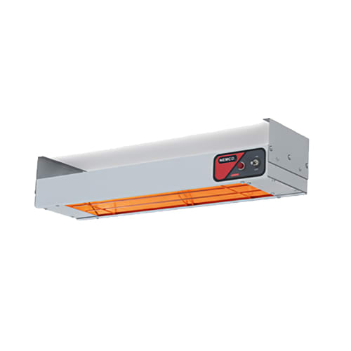 Nemco 6150-24-SL 24" Infrared Strip Warmer - Single Rod, (1) Built In Toggle Control, 120v