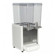Crathco E29-4 11 1/4" MiniTwin PreMix Cold Beverage Dispenser w/ (2) 2 2/5 gal Bowls, 115v