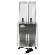 Crathco E29-4 11 1/4" MiniTwin PreMix Cold Beverage Dispenser w/ (2) 2 2/5 gal Bowls, 115v