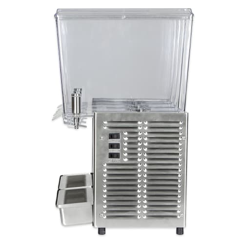 Crathco E49-3 Refrigerated Drink Dispenser w/ (4) 2 2/5 gal Bowls, Pre Mix, 115v