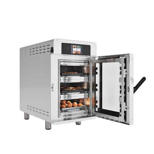 Alto-Shaam VMC-H3HW-DX Half-Size Vector® H Multi-Cook Oven - (3) Chambers - Deluxe Controls, 208-240v/3ph