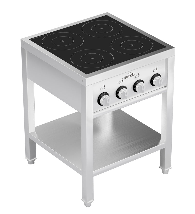 Eurodib Commercial Freestanding Induction Cooktop - FCIHD435OS3PH