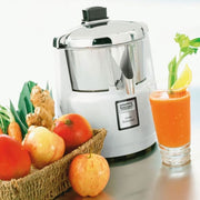 Waring 6001C Heavy Duty Juicer w/ Stainless Bowl & Cover, Pulp Free, Polycarbonate Housing