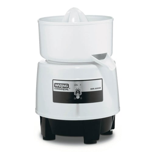 Waring BJ120C Compact Citrus Bar Juicer w/ Lift-Off Bowl & 1 liter Serving Container