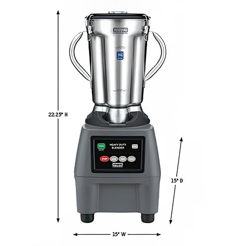 Waring CB15 Countertop Food Blender w/ Metal Container