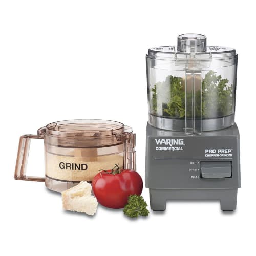 Waring WCG75 1 Speed Cutter Mixer Food Processor w/ 3/4 qt Bowl, 120v