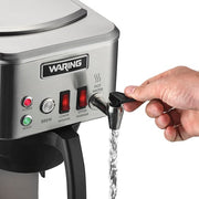 Waring WCM50P Medium Volume Decanter Coffee Maker - Automatic, 3 9/10 gal/hr, 120v