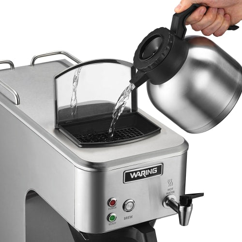 Waring WCM60PT Medium Volume Thermal Coffee Maker - Automatic, 3 9/10 gal/hr, 120v