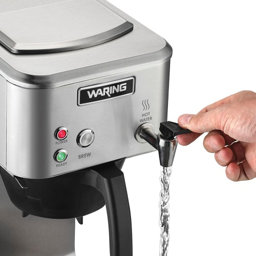 Waring WCM60PT Medium Volume Thermal Coffee Maker - Automatic, 3 9/10 gal/hr, 120v