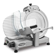 Waring WCS300SV Manual Meat & Cheese Slicer w/ 12" Blade, Belt Driven, Aluminum, 1 hp