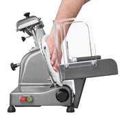 Waring WCS300SV Manual Meat & Cheese Slicer w/ 12" Blade, Belt Driven, Aluminum, 1 hp