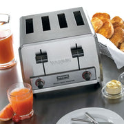 Waring WCT805B Slot Toaster w/ 4 Slice Capacity & 1 1/8"W Product Opening - 208v