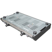 Waring WDB600 19 3/4" Electric Hotplate w/ (2) Burners & Infinite Controls, 120v