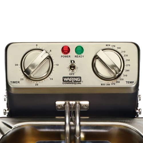Waring WDF1000 Countertop Electric Fryer - (1) 10 lb Vat, 120v