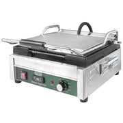 Waring WDG250T Double Commercial Panini Press w/ Cast Iron Grooved & Smooth Plates, 120v