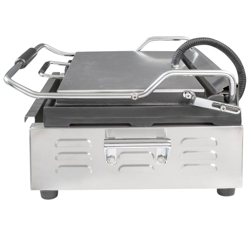 Waring WDG250T Double Commercial Panini Press w/ Cast Iron Grooved & Smooth Plates, 120v