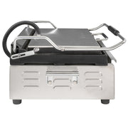 Waring WDG250T Double Commercial Panini Press w/ Cast Iron Grooved & Smooth Plates, 120v