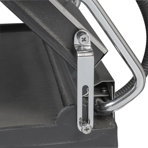 Waring WDG250T Double Commercial Panini Press w/ Cast Iron Grooved & Smooth Plates, 120v
