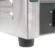 Waring WDG250T Double Commercial Panini Press w/ Cast Iron Grooved & Smooth Plates, 120v