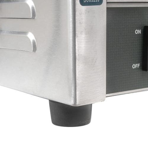Waring WDG250T Double Commercial Panini Press w/ Cast Iron Grooved & Smooth Plates, 120v