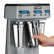 Waring WDM360TX Countertop Drink Mixer w/ (3) Spindles & (3) Speeds, 120v