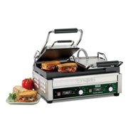 Waring WFG300T Double Commercial Panini Press w/ Cast Iron Smooth Plates, 240v/1ph