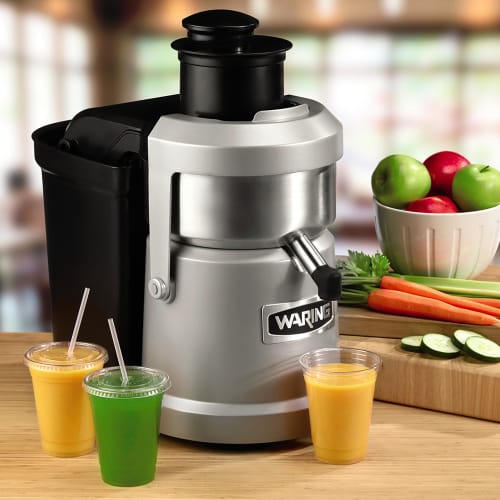 Waring WJX80X Heavy Duty Centrifugal Juicer w/ 12 qt Pulp Container, 120v
