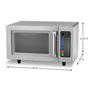 Waring WMO90 1000w Commercial Microwave w/ Touch Pad - 120v